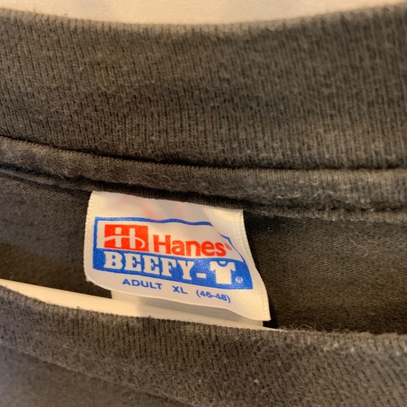 Vintage RARE Print Hanes Beefy Tee Easyriders Motorcycle Graphic Tee Size XL - Picture 3 of 8